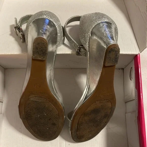 Dream Pairs girls silver dress shoes - Picture 4 of 4